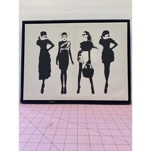 Hobby Lobby Stylish Poses Wall Decor Canvas 17"x13"